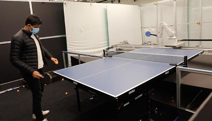 Google's Ping Pong Robot