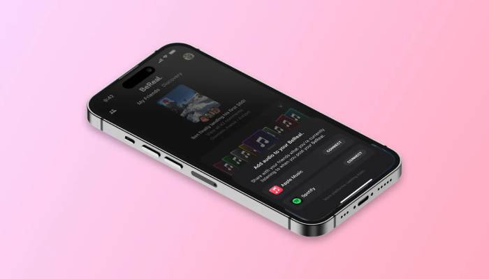 BeReal now integrates with Apple Music