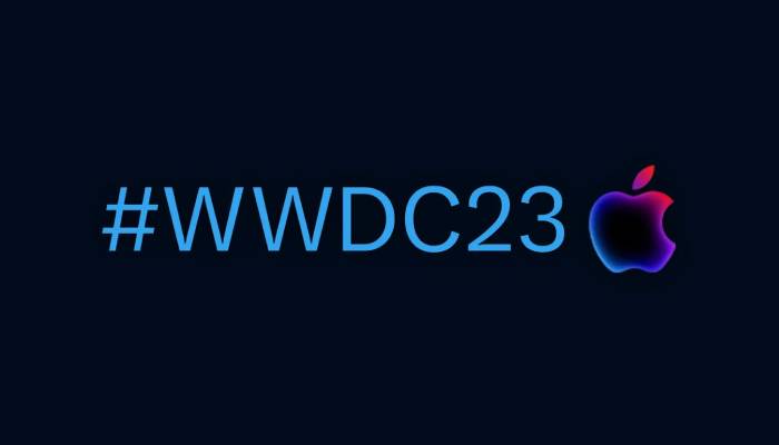 WWDC23 hashflag on Twitter