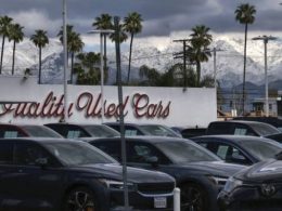 Used-car prices fall