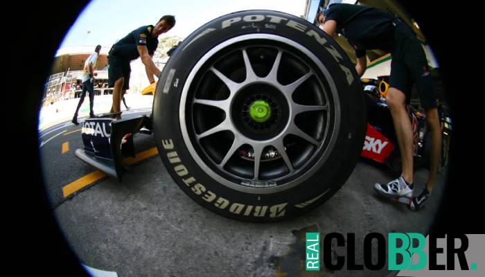 Bridgestone F1 tire response