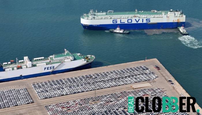 China EV export ship demand