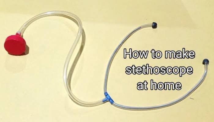 How to make stethoscope at home