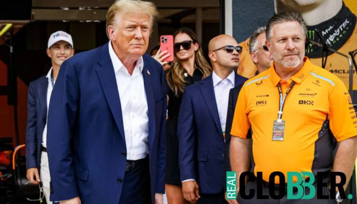 Trump at Miami Grand Prix