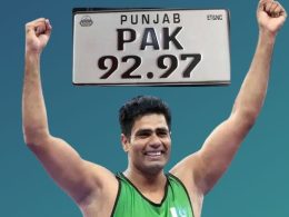 Olympic gold medallist Arshad Nadeem was gifted a Honda Civic with a special plate and PKR 100 million by Punjab Chief Minister Maryam Nawaz for his record javelin throw.