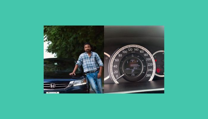 Canadian Man Drives His Honda Accord One Million Kilometres