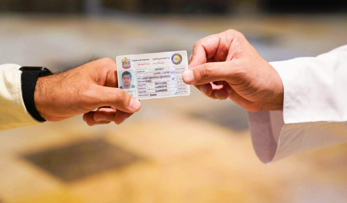driving license in Dubai